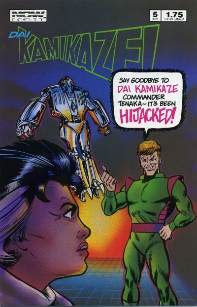Cover for Dai Kamikaze! (Now, 1987 series) #5