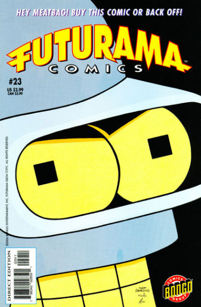 Cover for Bongo Comics Presents Futurama Comics (Bongo, 2000 series) #23