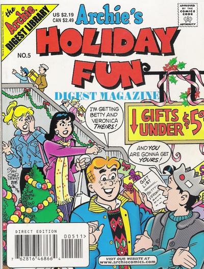Cover for Archie's Holiday Fun Digest (Archie, 1997 series) #5
