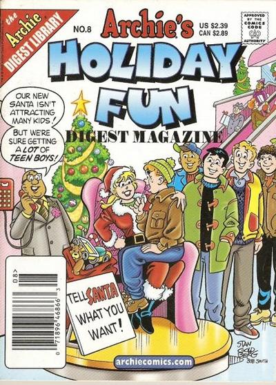 Cover for Archie's Holiday Fun Digest (Archie, 1997 series) #8