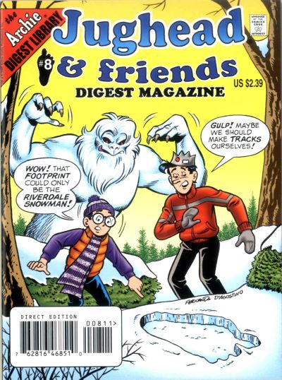Cover for Jughead & Friends Digest Magazine (Archie, 2005 series) #8 [Direct Edition]