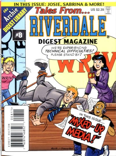Cover for Tales from Riverdale Digest (Archie, 2005 series) #8 [Direct Edition]