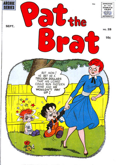 Cover for Pat the Brat (Archie, 1956 series) #28