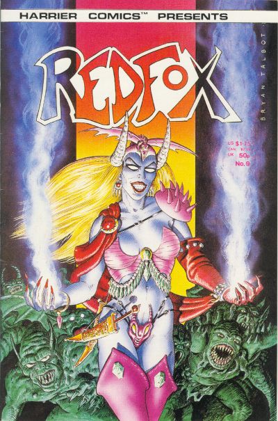 Cover for Redfox (Harrier, 1986 series) #9