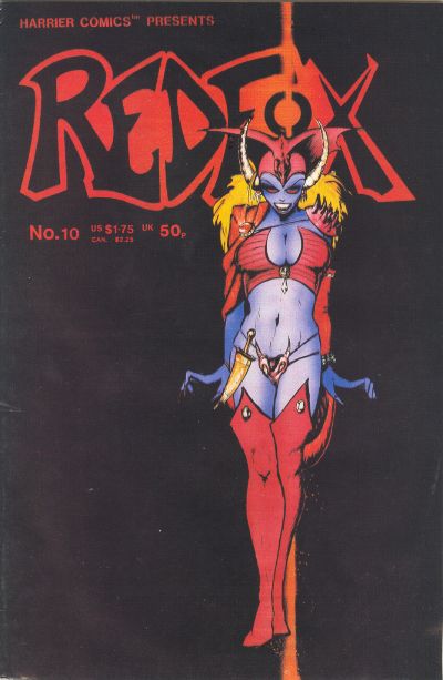 Cover for Redfox (Harrier, 1986 series) #10