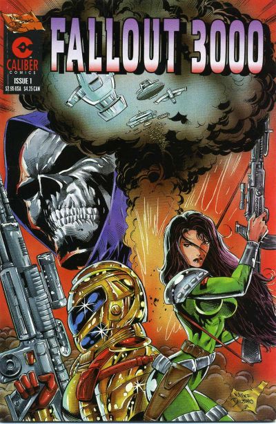 Cover for Mike Deodato's Fallout 3000 (Caliber Press, 1996 series) #1