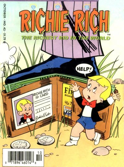 Cover for Richie Rich Digest Magazine (Harvey, 1986 series) #42