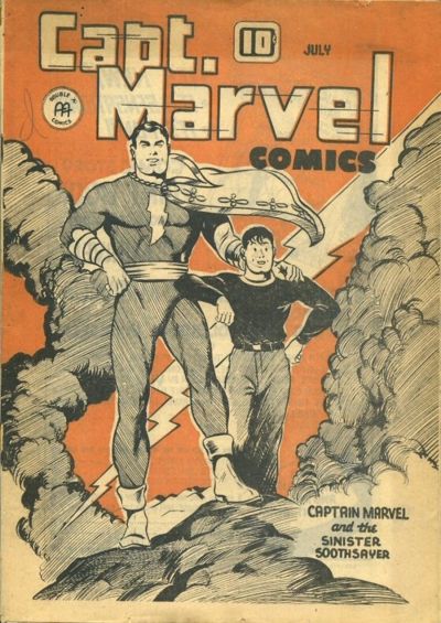 Cover for Captain Marvel Comics (Anglo-American Publishing Company Limited, 1942 series) #v2#7