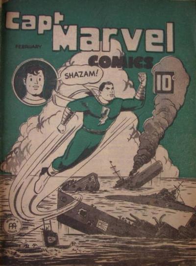 Cover for Captain Marvel Comics (Anglo-American Publishing Company Limited, 1942 series) #v3#2