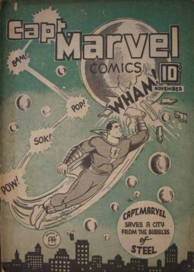Cover for Captain Marvel Comics (Anglo-American Publishing Company Limited, 1942 series) #v3#11