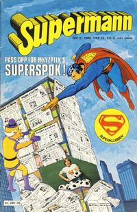 Cover Thumbnail for Supermann (Semic, 1977 series) #6/1980