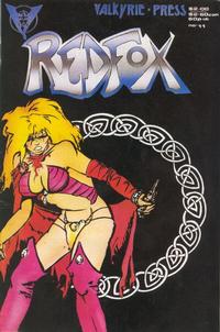 Cover Thumbnail for Redfox (Valkyrie Press, 1987 series) #11