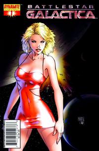 Cover for Battlestar Galactica (Dynamite Entertainment, 2006 series) #1 [Michael Turner Cover]