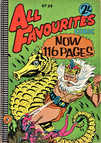 Cover Thumbnail for All Favourites Comic (K. G. Murray, 1960 series) #24