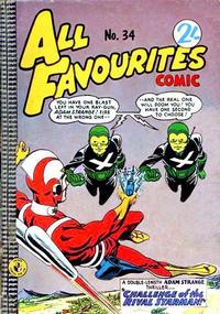 Cover for All Favourites Comic (K. G. Murray, 1960 series) #34