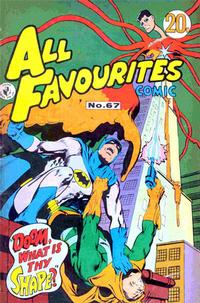 Cover for All Favourites Comic (K. G. Murray, 1960 series) #67