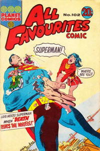 Cover Thumbnail for All Favourites Comic (K. G. Murray, 1960 series) #102
