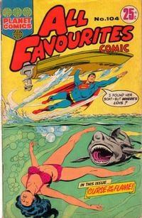Cover Thumbnail for All Favourites Comic (K. G. Murray, 1960 series) #104