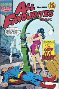 Cover Thumbnail for All Favourites Comic (K. G. Murray, 1960 series) #109