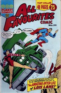 Cover for All Favourites Comic (K. G. Murray, 1960 series) #111