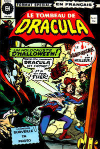 Cover Thumbnail for Le Tombeau de Dracula (Editions Héritage, 1973 series) #41
