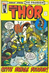 Cover Thumbnail for Le Puissant Thor (Editions Héritage, 1972 series) #4