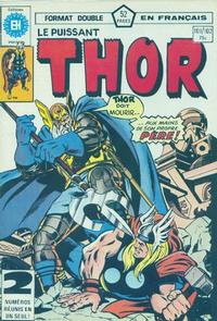 Cover Thumbnail for Le Puissant Thor (Editions Héritage, 1972 series) #101/102