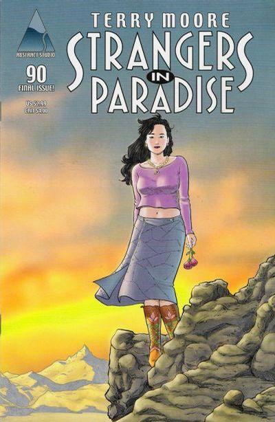Cover for Strangers in Paradise (Abstract Studio, 1997 series) #90 [Francine Cover]