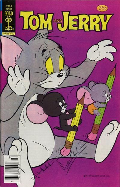 Cover for Tom and Jerry (Western, 1962 series) #311 [Gold Key]