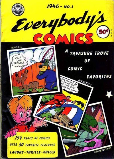 Cover for Everybody's Comics (Fox, 1944 series) #1 [1946]