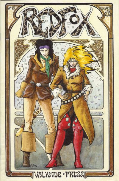 Cover for Redfox (Valkyrie Press, 1987 series) #15