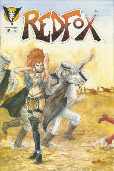 Cover for Redfox (Valkyrie Press, 1987 series) #16