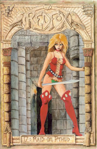 Cover for Redfox (Valkyrie Press, 1987 series) #17