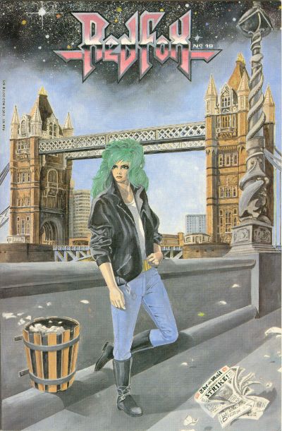 Cover for Redfox (Valkyrie Press, 1987 series) #19