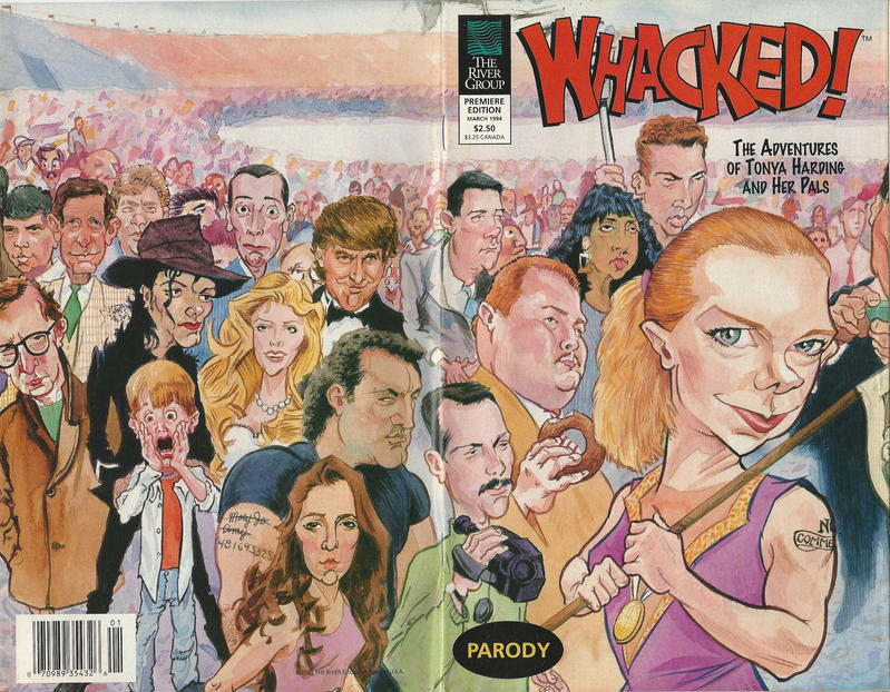 Cover for Whacked! The Adventures of Tonya Harding and Her Pals (River Group, 1994 series) #1