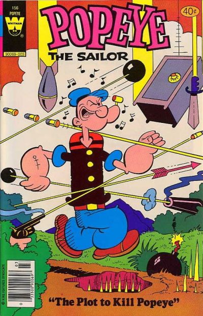 Cover for Popeye the Sailor (Western, 1978 series) #156