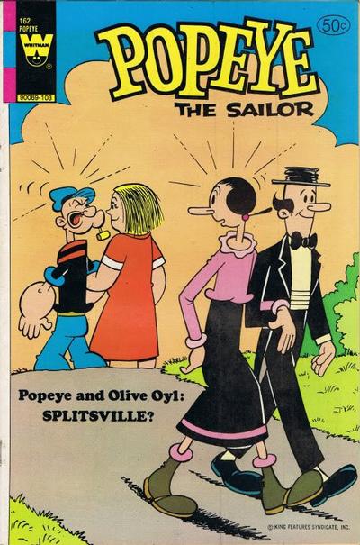 Cover for Popeye the Sailor (Western, 1978 series) #162