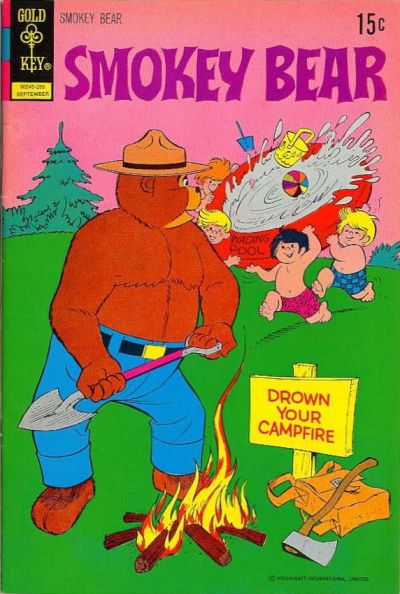 Cover for Smokey Bear (Western, 1970 series) #11 [Gold Key]