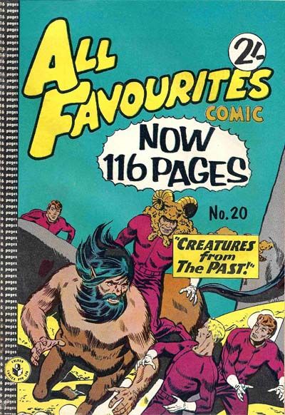 Cover for All Favourites Comic (K. G. Murray, 1960 series) #20