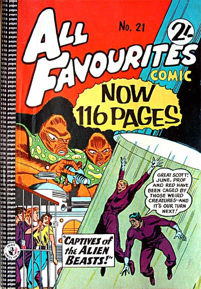 Cover for All Favourites Comic (K. G. Murray, 1960 series) #21