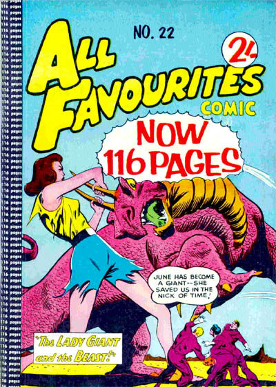 Cover for All Favourites Comic (K. G. Murray, 1960 series) #22