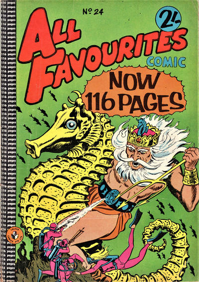 Cover for All Favourites Comic (K. G. Murray, 1960 series) #24