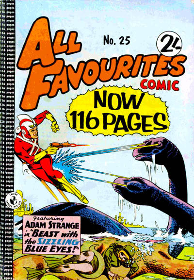 Cover for All Favourites Comic (K. G. Murray, 1960 series) #25