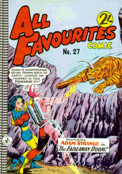 Cover for All Favourites Comic (K. G. Murray, 1960 series) #27