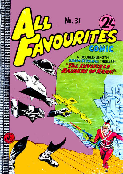Cover for All Favourites Comic (K. G. Murray, 1960 series) #31