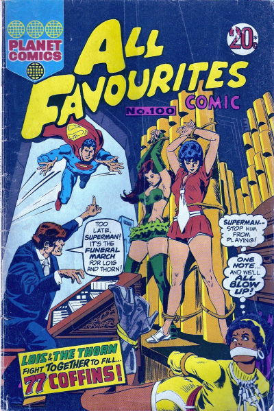 Cover for All Favourites Comic (K. G. Murray, 1960 series) #100