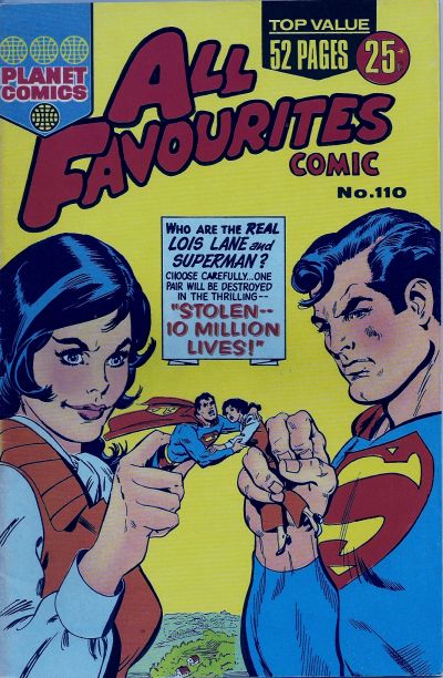 Cover for All Favourites Comic (K. G. Murray, 1960 series) #110