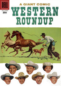 Cover for Western Roundup (Dell, 1952 series) #17