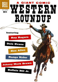 Cover for Western Roundup (Dell, 1952 series) #21
