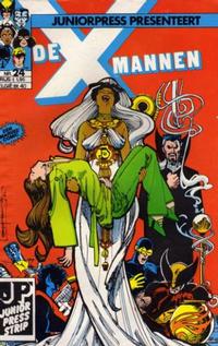 Cover Thumbnail for De X-Mannen (Juniorpress, 1983 series) #24